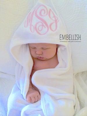 Personalized Hooded Towel