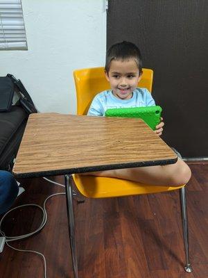 School desk! Awesome find