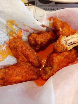 Half order buffalo wings