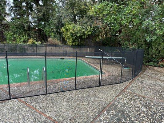 Saratoga Pool Fence