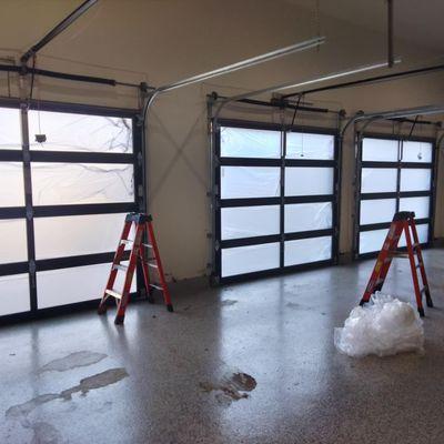 Aluminum Glass Doors.