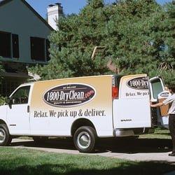 1-800 Dry clean Van.