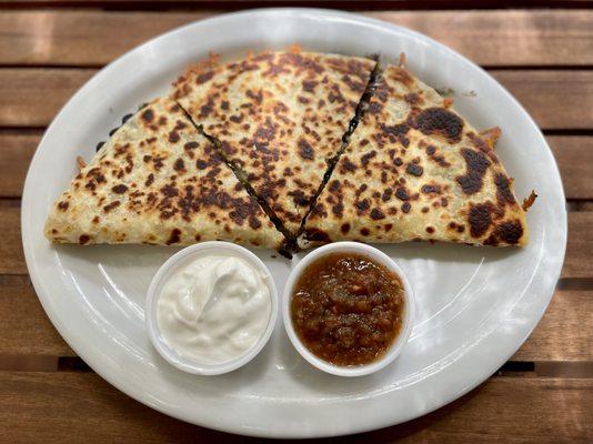 Black Bean Quesadilla