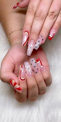 Nails for Xmas