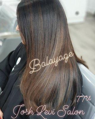 Balayage by Bruna, haircut by Arsen