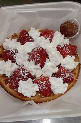 Strawberry Cream Waffle