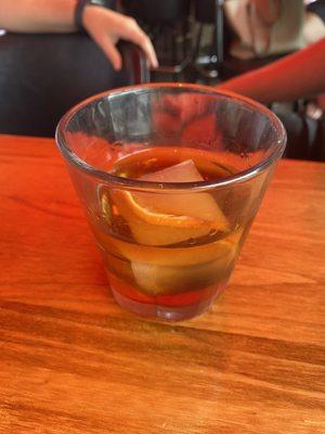 Tony's old fashioned