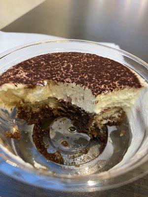 Tiramisu (evidently easily polished off!) Halal- no alcohol