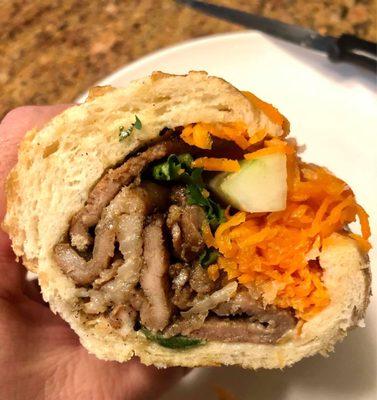 Charbroiled Pork Banh Mi