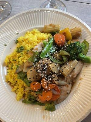 Daisy stir fry