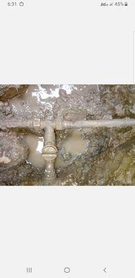 Stop & waste replacement in cottonwood heights area for a sprinkler system, 5 feet in depth.