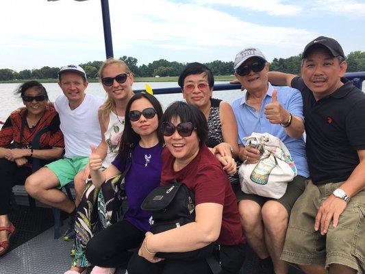 Boat tour in Washington DC