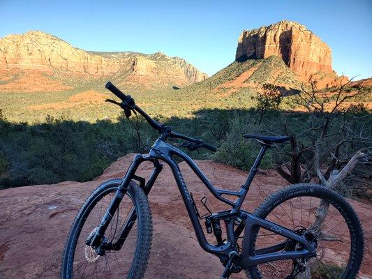 Niner JET9 RDO Carbon test ride in Sedona, AZ