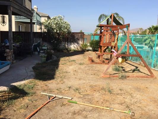 Sod and Sprinkler Installation