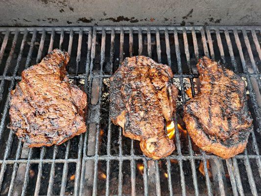 Ribeye steaks