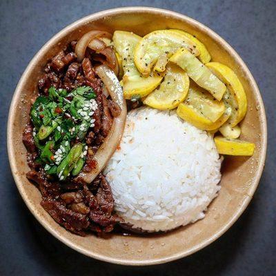 Korean BBQ Steak with an Asian Chimichurri