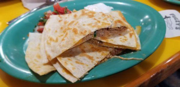 Brisket quesadillas