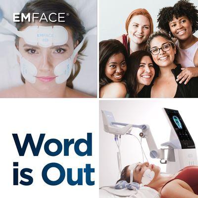 We've got EMFACE.

By emitting both Synchronized RF and HIFESTM energies, it simultaneously affects the skin and muscles.