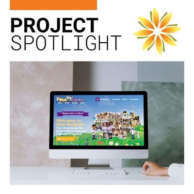 Project spotlight on Club SciKidz Website Design