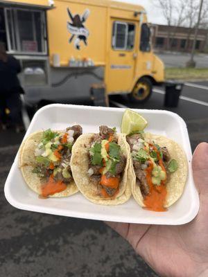 Steak tacos