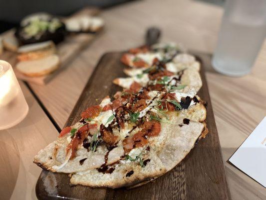 Burrata flatbread