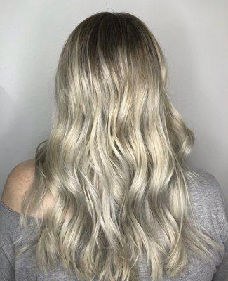 Icy blonde