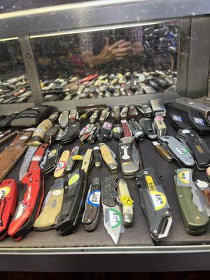 Big knife selection