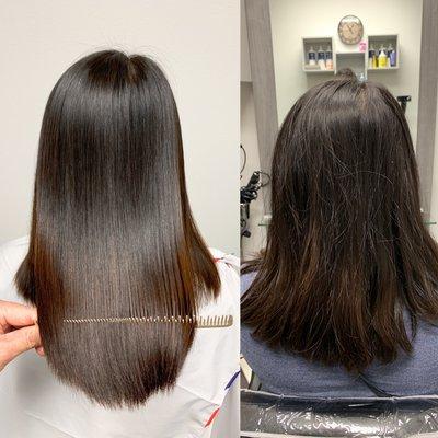 Japanese straightening hair