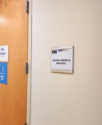 Digital Medical Imaging Room 350