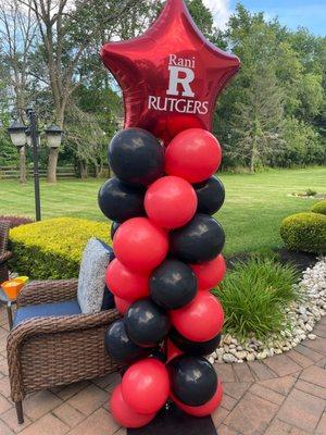 Rutgers balloon tower