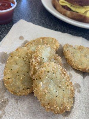 Seasoned hash browns