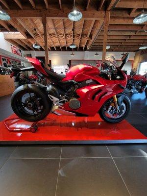 Ducati Panigale V4S on Display