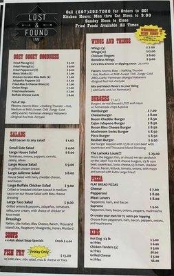 Menu 9/1/2021