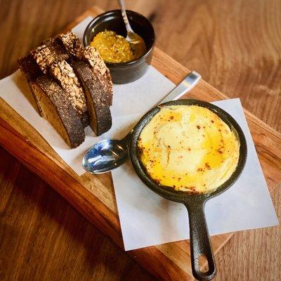 *Baked Ricotta*
 Apricot, Aleppo, Toasted Artisanal Bread