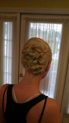 wedding updo