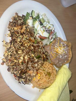 Machaca con Huevos