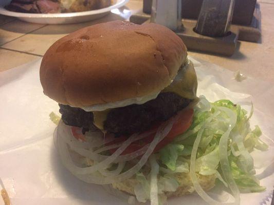 By far the best burger in Ocala. Juicy 1/2 pound burger that I crave for every week!