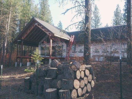 Mountain Cabin Framing, Crouch ID