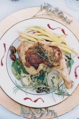 Rosemary Thyme Chicken
 Photo by Olivine Fox