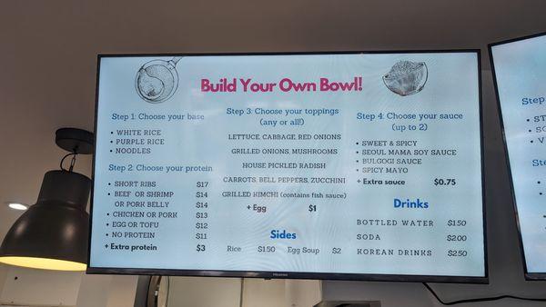 Build Your Own Bowl