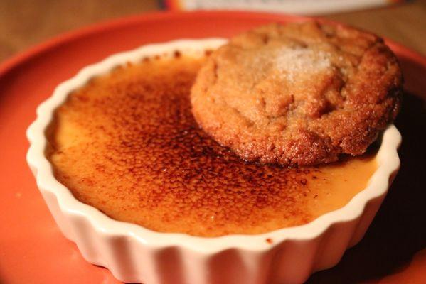 Salted caramel crème brûlée