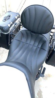 Corbin seat with optional backrest