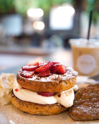 Strawberry Cheesecake French Toast