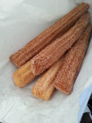 churros! They're the cream filled ones