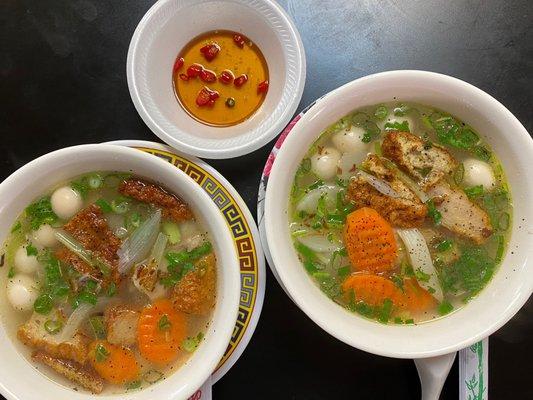 Bánh canh giò heo chả cá