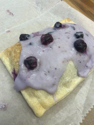 Blueberry pop tart