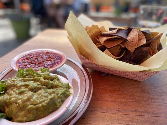 House Guacamole , Salsa & Tortilla Chips