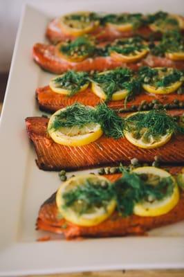 Wild caught Alaska salmon