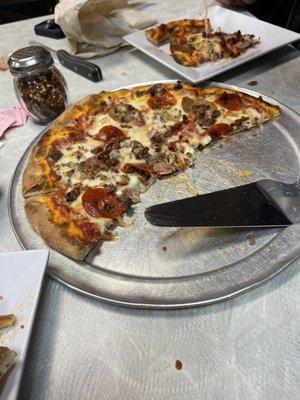 Carnivore Heaven Meat Lovers Pizza