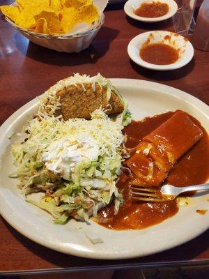 Vegetarian combo plate